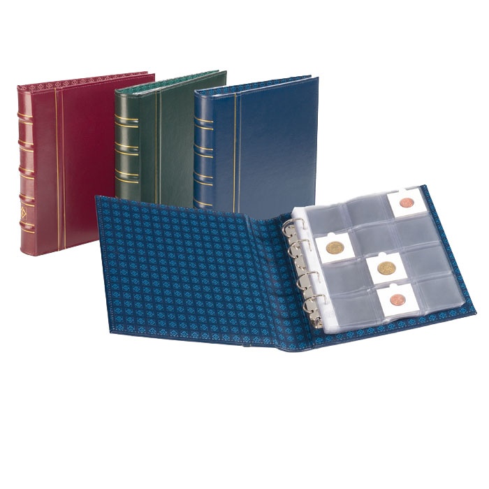 Альбом Optima Classic для монет в холдерах. Без футляра. С 10 листами (Leuchtturm)