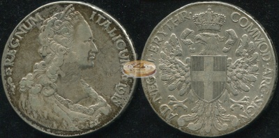 Эритрея (Итальянская колония). Таллеро. 1918.R (aXF/XF+. Серебро)