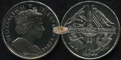 Остров Мэн. 1 крона. 2010 (Unc)