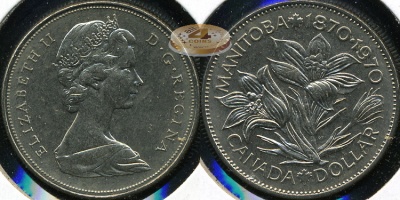 Канада. 1 доллар. 1970 (Unc)