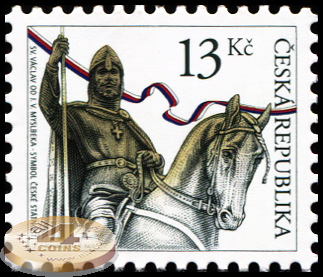Чехия. 2013. Святой Вацлав (Почтовая марка. MNH OG)