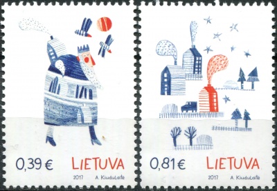 Литва. 2017. Рождество (Серия Почтовых марок. MNH OG)