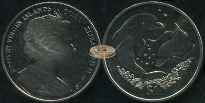 Британские Виргинские о-ва. 1 доллар. 2006 (Unc)