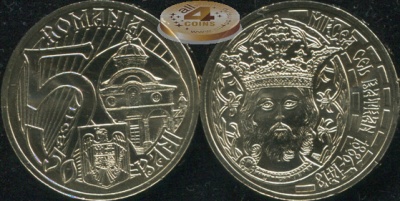 Румыния. 50 бани. 2011 (Unc)
