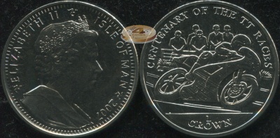 Остров Мэн. 1 крона. 2007 (Unc)