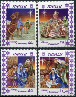 Тувалу. 1996. Рождество (Серия. MNH OG)