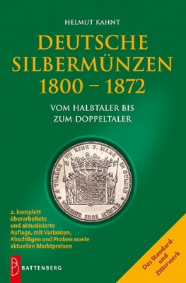 Хельмут Кант. Серебрянные монеты Германии 1800-1872. 2е изд (Battenberg)