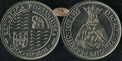 Португалия. 200 эскудо. 1994 (Unc)