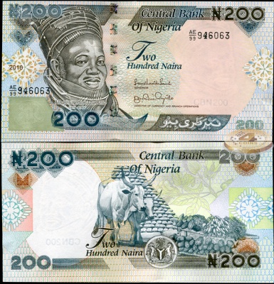 Нигерия. 200 найра (Unc) 2010