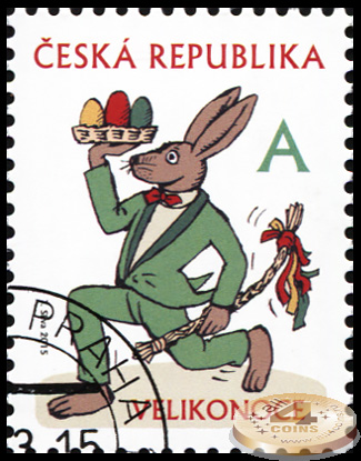 Чехия. 2015. Пасха (Почтовая марка. CTO Гашеная)