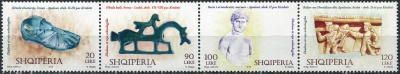 Албания. 2013. Археологические находки (Сцепка. MNH OG)