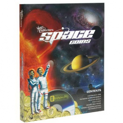Австралия. Young Collectors - 2009 Space $1 Coins (9 монет)