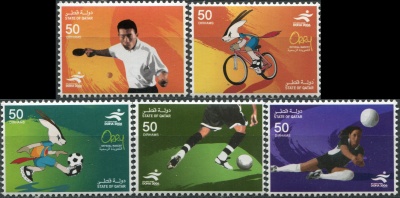 Катар. 2006. 15. Азиатские спортивные игры, Doha (Серия. MNH OG)