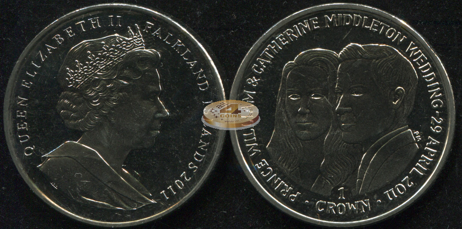 Фолклендские о-ва. 1 крона. 2011 (Unc)