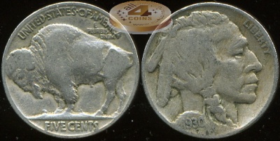 США. 5 центов. 1930 (VF)
