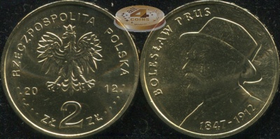 Польша. 2 злотых. 2012 (Unc)