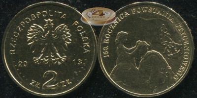 Польша. 2 злотых. 2013 (Unc)