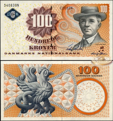 Дания. 100 крон (Unc) 2005