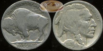 США. 5 центов. 1926 (F)