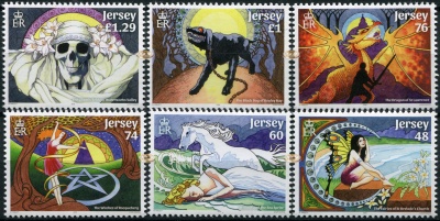 Джерси. 2016. Мифы и Легенды Джерси (Серия. MNH OG)