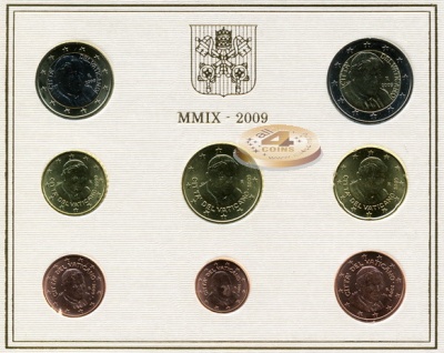 Ватикан. Официальный набор. 2009 (Unc)