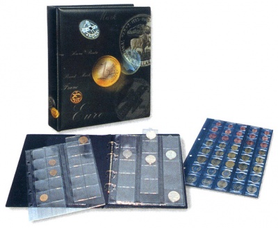 Альбом для монет ARTline. Без шубера. С 4 листами (SAFE)