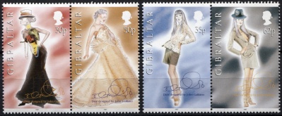 Гибралтар. 1997. Джон Гальяно (Серия. MNH OG)