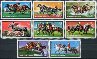 Венгрия. 1971. Конный спорт (Серия. MNH OG)