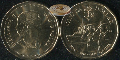 Канада. 1 доллар. 2010 (Unc)