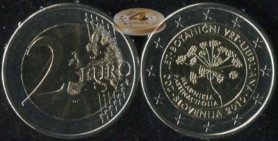 Словения. 2 евро. 2010 (Unc. Биметалл)
