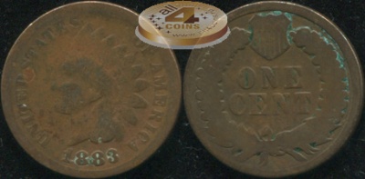 США. 1 цент. 1883 (G)