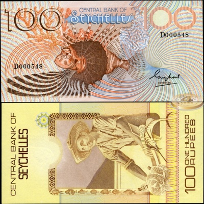 Сейшельские острова. 100 рупий (Unc) 1983
