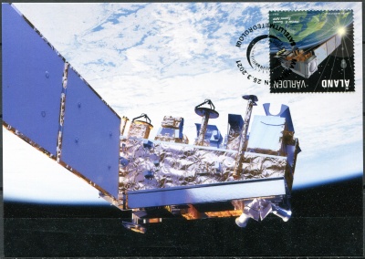 Аландские острова. 2021. Метеорологический спутник (Картмаксимум. Mint)