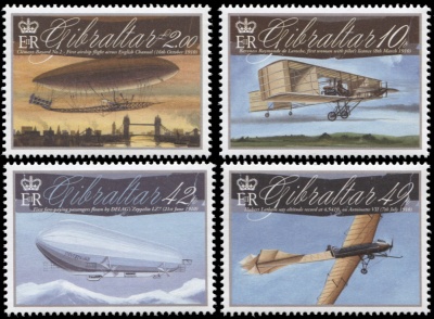 Гибралтар. 2010. Столетие Авиации (Серия. MNH OG)