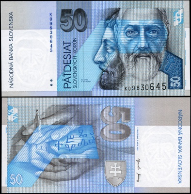 Словакия. 50 крон (Unc) 2002