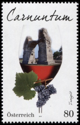 Австрия. 2015. Винодельческий регион Карнунт (Почтовая марка. MNH OG)