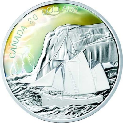 Канада. 20 долларов. 2006 (Proof. Серебро. голограмма)