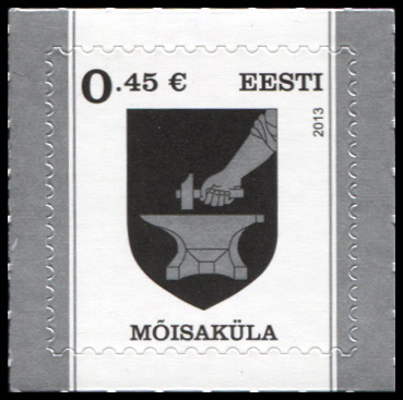 Эстония. 2013. Гербы городов Эстонии. Мыйзакюла (Почтовая марка. MNH OG)