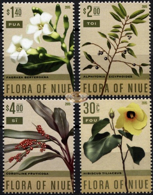Ниуэ. 2015. Флора Ниуэ (Серия. MNH OG)