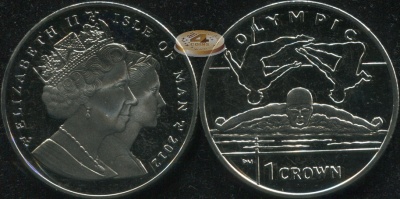 Остров Мэн. 1 крона. 2012 (Unc)