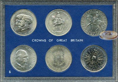 Великобритания. Набор №4 (6 монет) 1953-81