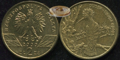 Польша. 2 злотых. 2000 (Unc)