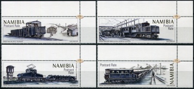 Намибия. 2017. Алмазные поезда Намибии (Серия. MNH OG)