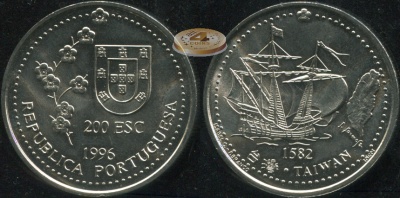 Португалия. 200 эскудо. 1996 (Unc)