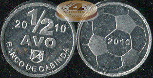 Кабинда. 1/2 аво. 2010 (Unc)