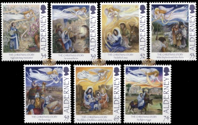 Олдерни. 2012. Рождественские истории (Серия. MNH OG)