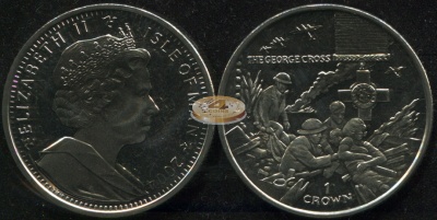 Остров Мэн. 1 крона. 2004 (Unc)