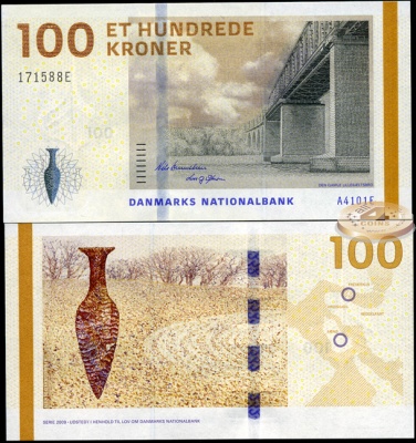 Дания. 100 крон (Unc) 2010