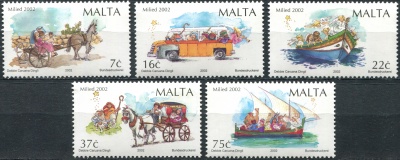Мальта. 2002. Рождество (Серия Почтовых марок. MNH OG)