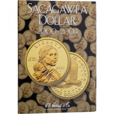 Альбом-фолдер для монет 1 доллар США 2000-04 (Harris)
